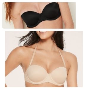 2 PINK Multi-Way Wear Everywhere Bras